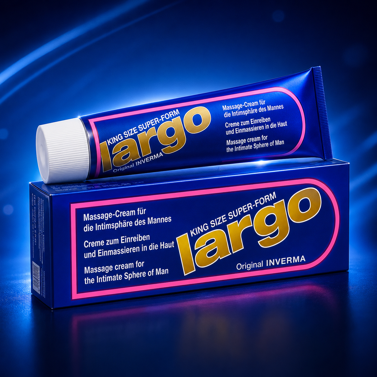 Largo King Size Massage Cream for Men