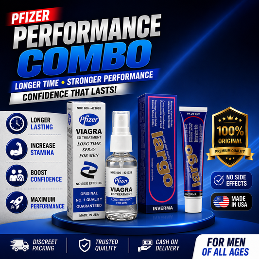 Largo + Pfizer Performance Combo-Original Imported | Cash on Delivery Available